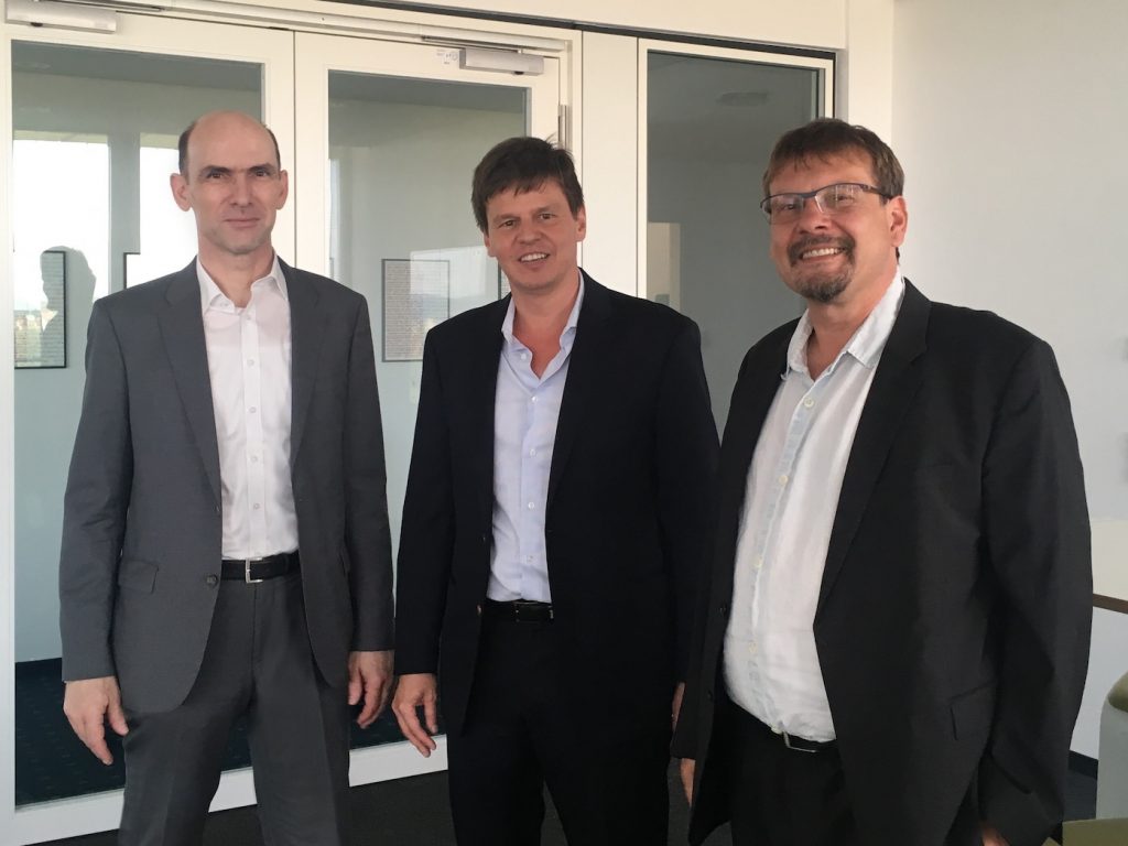 Henning Schulze-Lauen, Thorsten Boeckers und Bernd Kratz